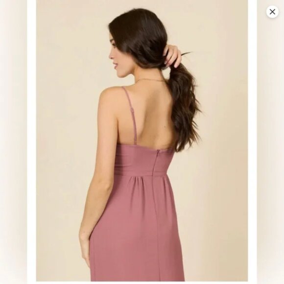 Park & Fifth Mauve Valdes Dress - L - Picture 2 of 13